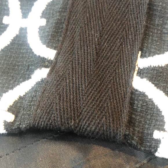 Escada Black and White Geometric-Jacquard Pencil Skirt - Picture 5 of 7